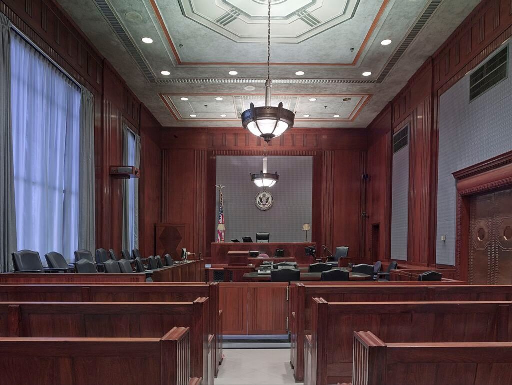 courtroom, benches, seats
